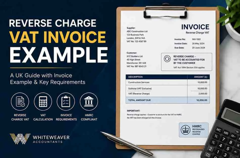 Reverse charge VAT invoice example complete guide 2026